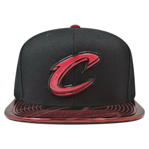 Cleveland Cavaliers TEAM STANDARD RADIATION Snapback Mitchell & Ness Hat- Black