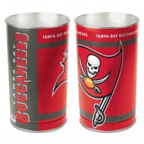 NFL Tampa Bay Buccaneers 15" Waste Basket Garbage Can - 757 Sports Collectibles