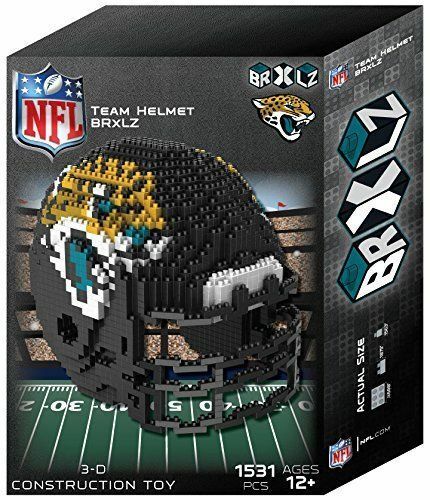 NFL BRXLZ Team Helmet 3-D Construction Block Set, PICK YOUR TEAM, Free Ship!