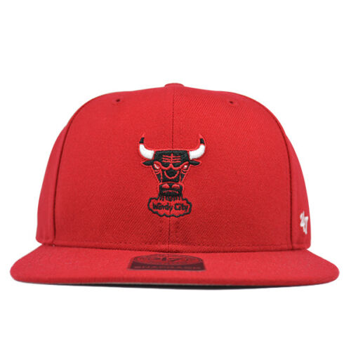 Chicago Bulls CENTERFIELD Mini Logo Snapback 47 Captain NBA Hat