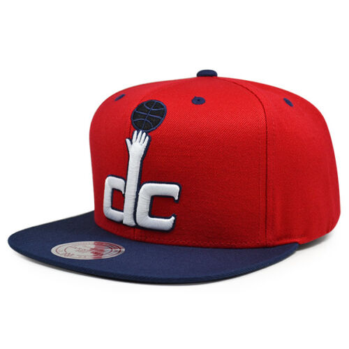 Washington Wizards "dc" Arch Undervisor Snapback Mitchell & Ness NBA Hat