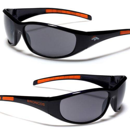 Denver Broncos Wrap Sunglasses UV Protective 400 - 757 Sports Collectibles