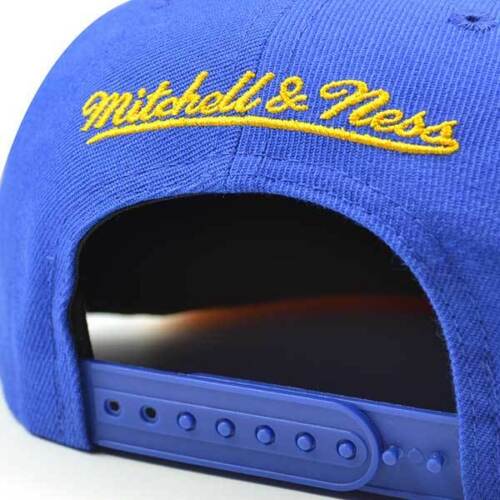 Golden State Warriors FIRST LETTER Snapback Mitchell & Ness NBA Hat