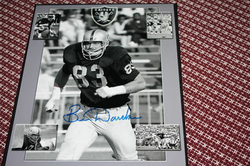 BEN DAVIDSON RAIDERS/AFL SIGNED 11X14 COLLAGE RARE