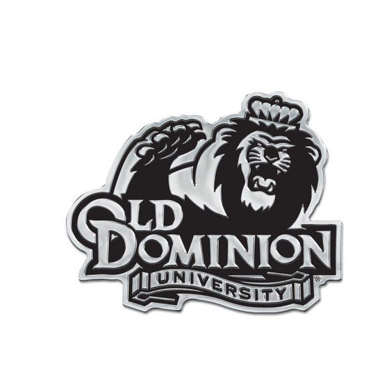 OLD DOMINION MONARCHS CHROME FREE FORM AUTO EMBLEM