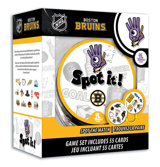 Boston Bruins NHL Spot It Game