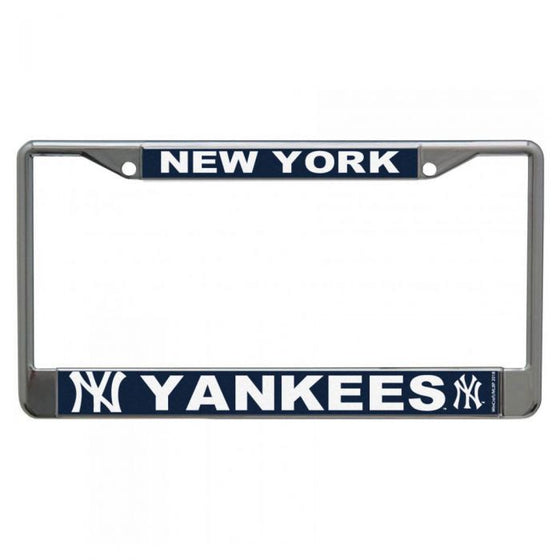 NEW YORK YANKEES MEGA Laser Cut License Plate FRAME 