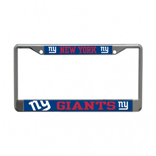 New York Giants MEGA Lic Plt Frame S/S Printed