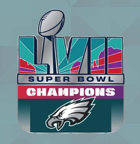 Philadelphia Eagles Super Bowl LVII Collectors Pin Trophy - Amico