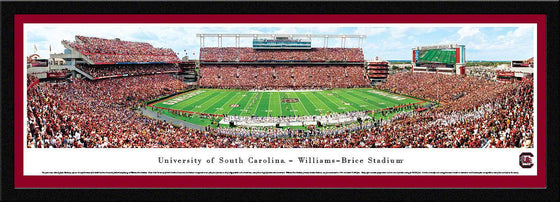 South Carolina Football - 50 Yard Line - Select Frame - 757 Sports Collectibles