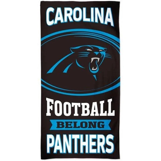 Carolina Panthers Pride Beach Towel 30" x 60"