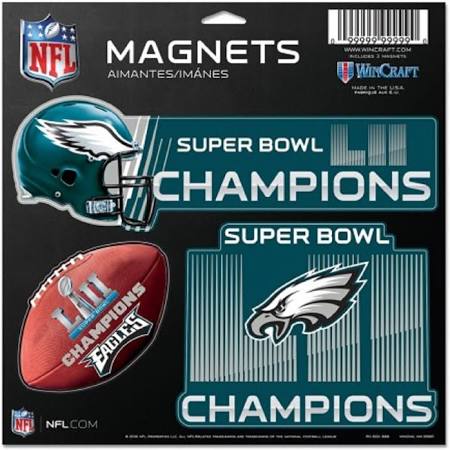 Philadelphia Eagles Super Bowl Champions Magnet