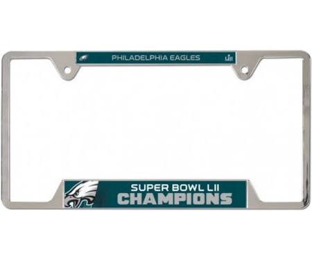 Philadelphia Eagles Super Bowl License Plate Frame