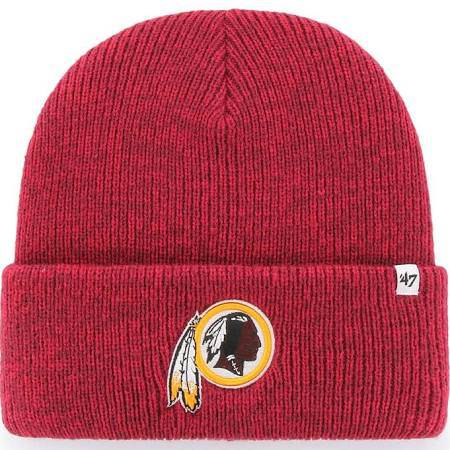 Washington Redskins Beanie Brain Freeze Cuff Knit Toboggan - 757 Sports Collectibles