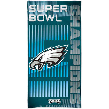 Philadelphia Eagles Super Bowl Beach Towel