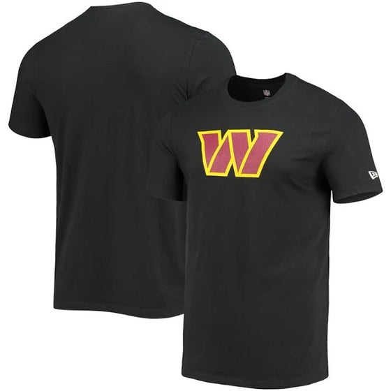 Washington Commanders New Era Stadium Logo T-Shirt - Black Medium