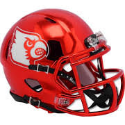 Louisville Cardinals Riddell Speed Replica Mini Helmet - Red Chrome