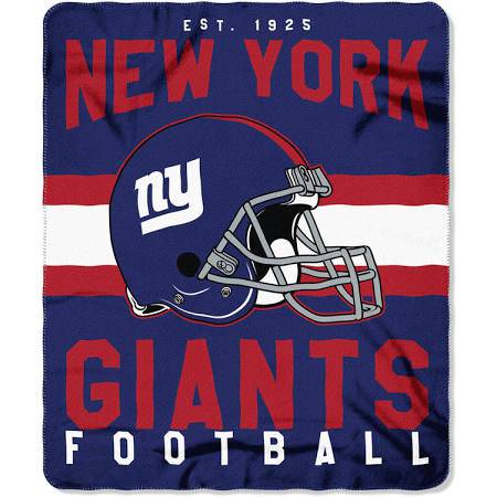 New York Giants 50" x 60" Singular Fleece Blanket - 757 Sports Collectibles