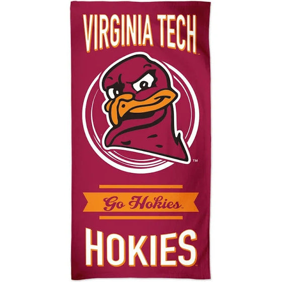 Virginia Tech Hokies Pride Beach Towel 30"x60"