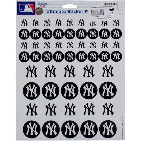 WinCraft New York Yankees 8.5'' x 11'' Sticker Sheet