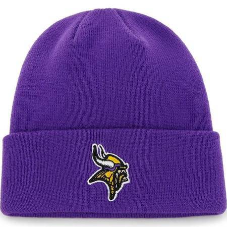 Minnesota Vikings Raised Cuff Knit Beanie - 757 Sports Collectibles