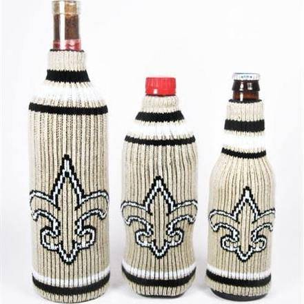 New Orleans Saints Krazy Kover Beverage Warm Bottle Holder - 757 Sports Collectibles