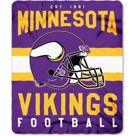 Minnesota Vikings 50" x 60" Singular Fleece Blanket - 757 Sports Collectibles