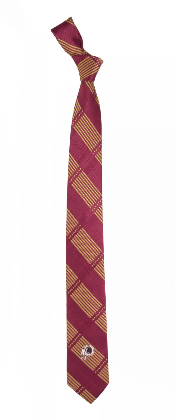 Washington Redskins Skinny Plaid Tie - 757 Sports Collectibles