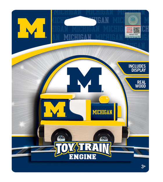 Michigan Wolverines NCAA Toy Train Engine