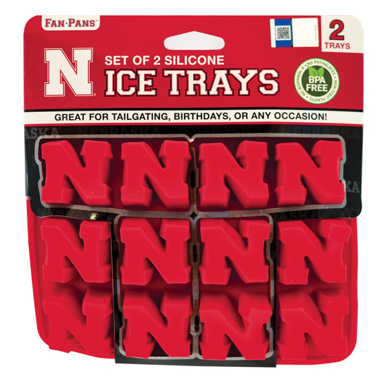 Nebraska Cornhuskers NCAA Ice Cube Trays