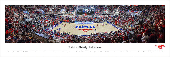 Southern Methodist University Basketball - Unframed - 757 Sports Collectibles
