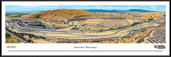 Sonoma Raceway - Standard Frame - 757 Sports Collectibles