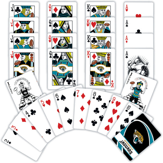 Jacksonville Jaguars NFL Playing Cards - 54 Card Deck