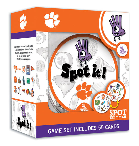 Clemson Tigers NCAA Spot It Game