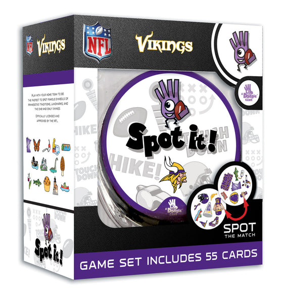 Minnesota Vikings NFL Spot It Game