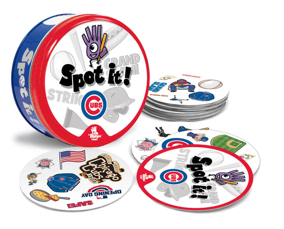 Chicago Cubs MLB Spot It Game