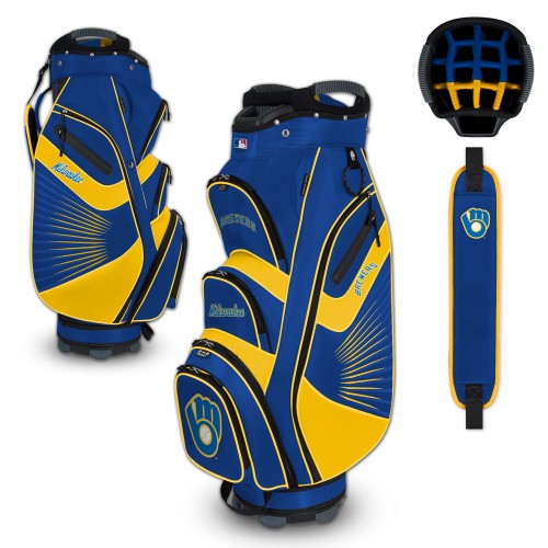 Milwaukee Brewers Cart Golf Bag - The Bucket Cart Bag