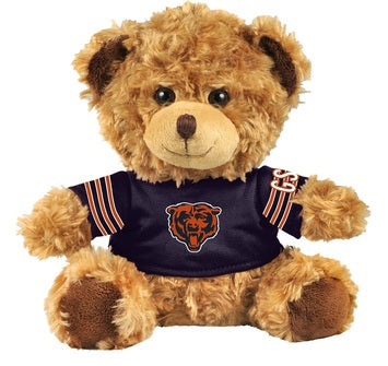Chicago Bears 10" Plush Teddy Bear w/ Jersey