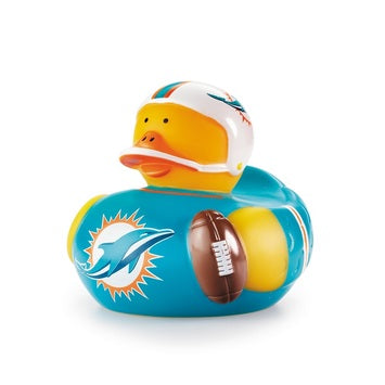 Miami Dolphins 4" Rubber Duck