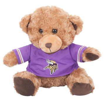 Minnesota Vikings 10" Plush Teddy Bear w/ Jersey