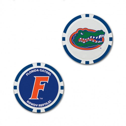 Florida Gators Oversized Poker Chip Golf Ball Marker (Printed, 40 mm)