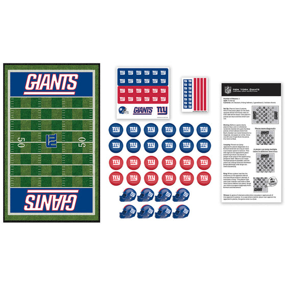 New York Giants Checkers NFL Board Game