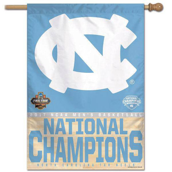 North Carolina Tar Heels WinCraft 2017 NCAA Men’s Basketball National Champions 28" x 40" 1-Sided House Banner - 757 Sports Collectibles