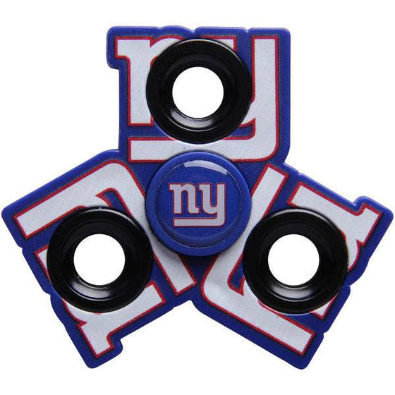 New York Giants Three-Way Molded Logo Fidget Spinner - 757 Sports Collectibles