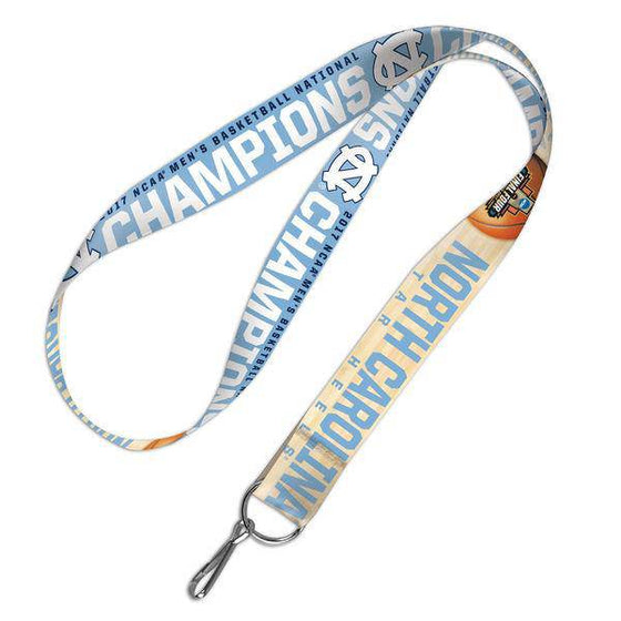 North Carolina Tar Heels WinCraft 2017 NCAA Men’s Basketball National Champions National Champions 1" Lanyard - 757 Sports Collectibles