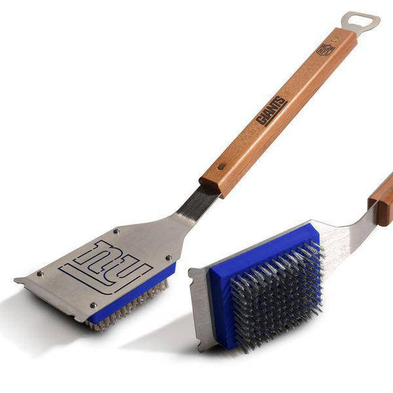 New York Giants Classic Heavy Duty Grill Brush - 757 Sports Collectibles