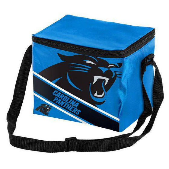 Carolina Panthers 12 Pack Big Logo with Stripe Lunch Bag - 757 Sports Collectibles