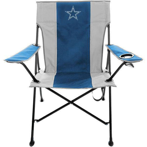 NFL Dallas Cowboys Folding Quad Chair with Click & Carry Strap - 757 Sports Collectibles