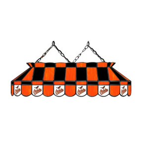 Baltimore Orioles 40' Stained Glass Billiard Light