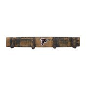 Atlanta Falcons Oak Coat Rack